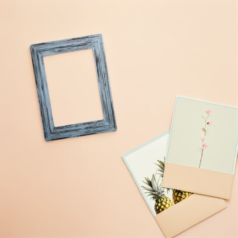 24 PCS Refrigerator Magnetic Picture Frames - Vintage Magnets Photo Frames for Photos Painting Fridge - Image 3
