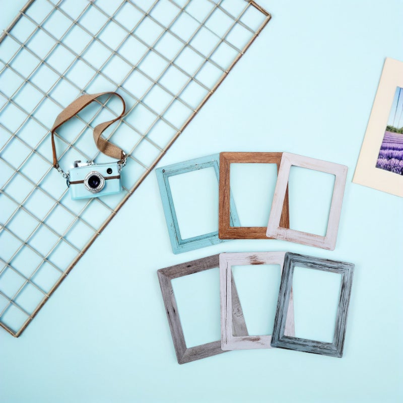 24 PCS Refrigerator Magnetic Picture Frames - Vintage Magnets Photo Frames for Photos Painting Fridge - Image 5