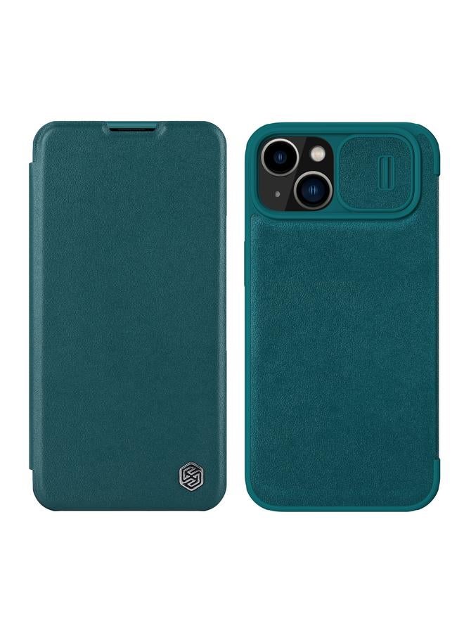 Nillkin Case For iPhone 14 Plus QIN Series Pro Leather Phone Case - Image 1