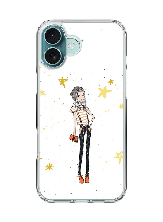 Stylizedd For iPhone 16 Plus Case [Compatible with MagSafe] Slim Magnetic cover Clear Phone Case - Hipster Chic - Image 1