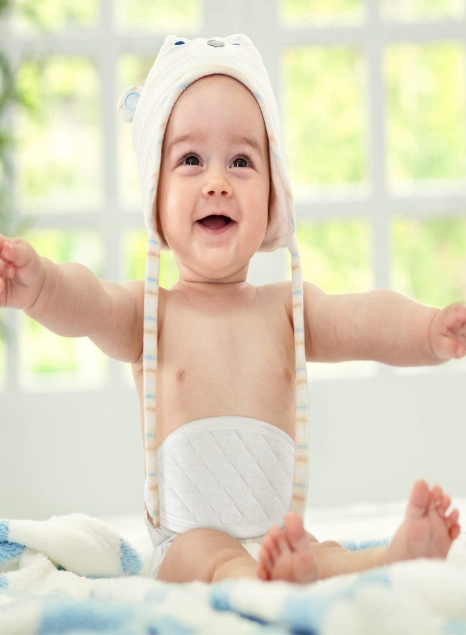 Giegxin 8 Pcs Baby Belly Band Newborn Belly Button Wrap Umbilical Cord Care Soft Infant Button Band Comfort Navel Belt for Abdomen Protection Babies 0 to 12 Months - Image 2