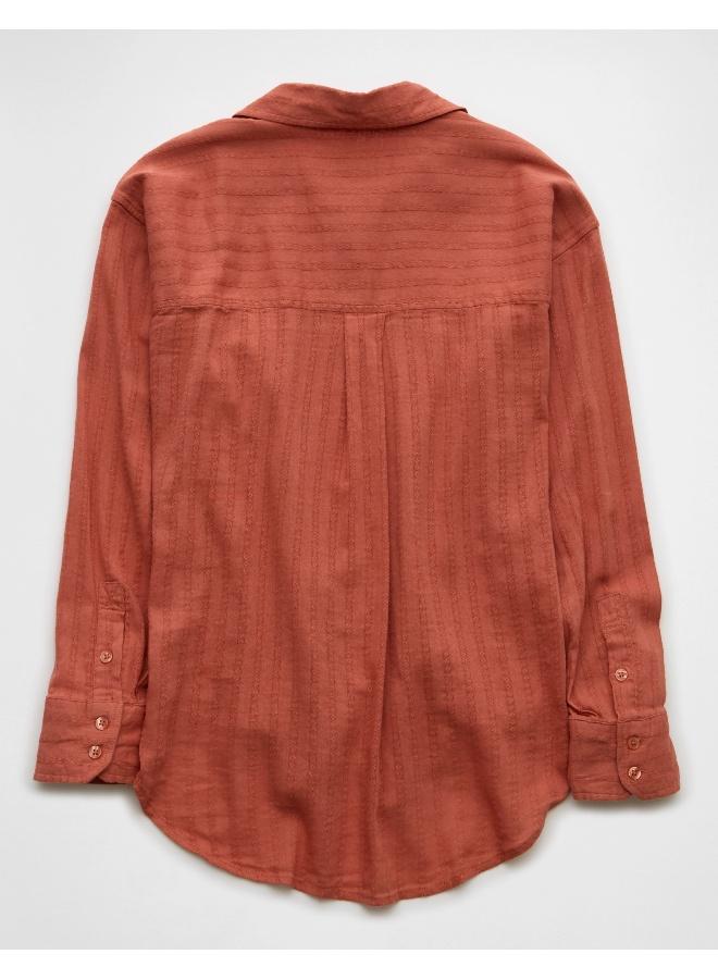 American Eagle AE Perfect Button-Up Shirt - Image 2