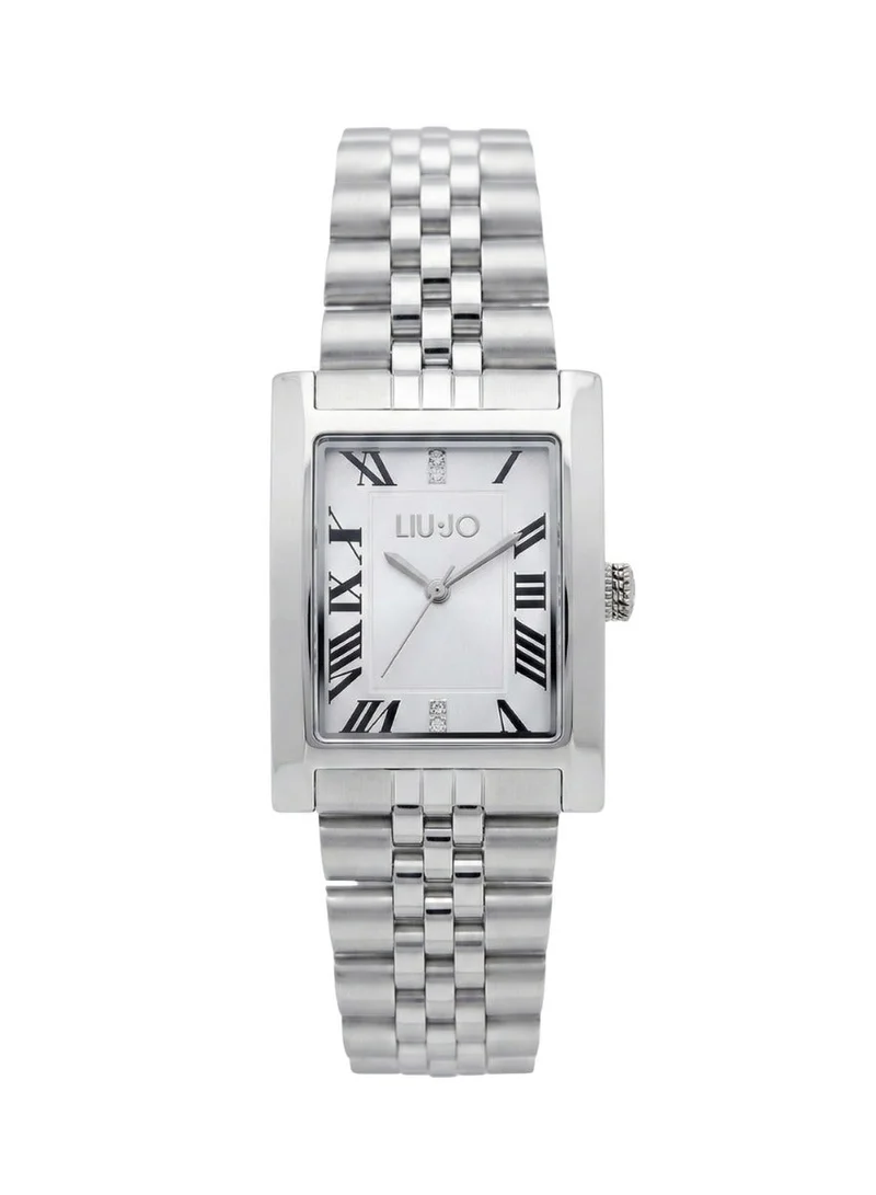 ليو جو ساعة ليو جو إمبيريا فضية من الفولاذ المقاوم للصدأ