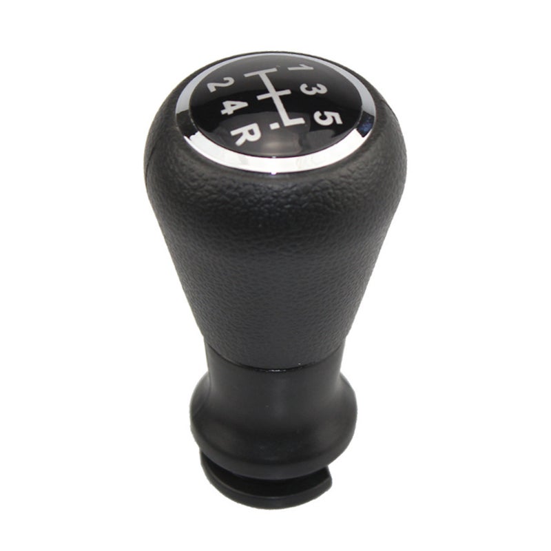 Gear Shift Knob: Black Premium Plastic - Durable Comfortable 5 Speed Gear Shift Knob Head for Citroen Peugeot 206 207 307 Car Replacement - Image 5