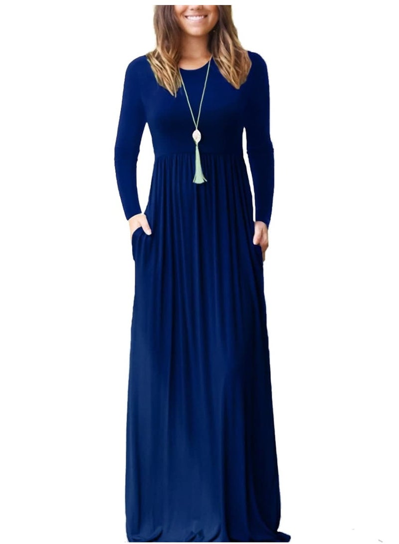 فستان نسائى ماكسى قطن