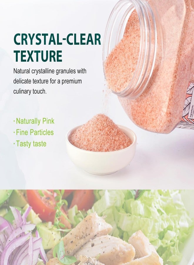 Soeos Himalayan Pink Salt, Fine Grain, 39oz (2.4 LB), Non-GMO Himalayan Salt, Kosher Salt, Pink Himalayan Sea Salt - Image 5