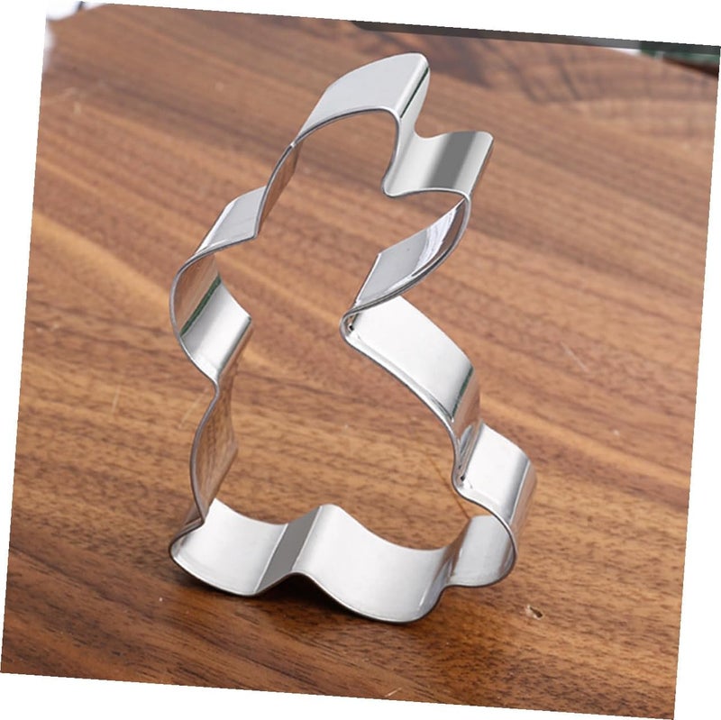 7pcs Stainless Steel Easter Biscuit Mould Set, Cookie Cutters Baking Tools for DIY Fondant and Food Crafting - Image 5