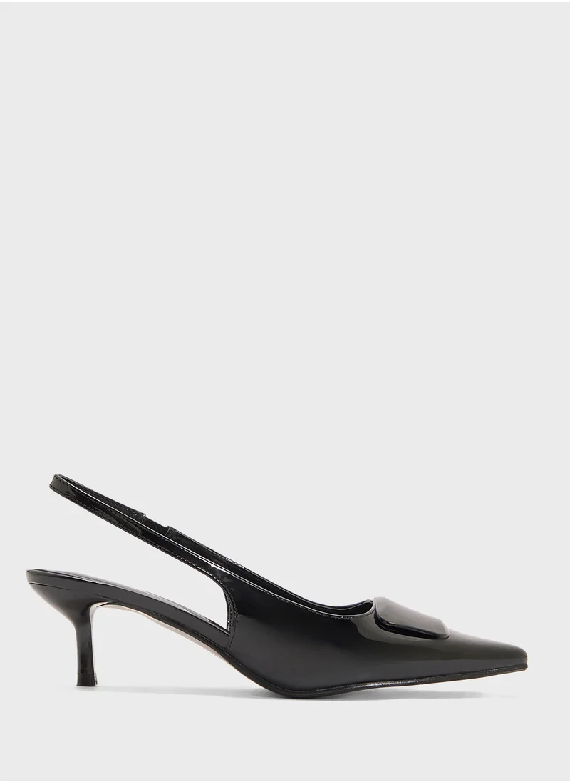 بيتك ستيبس Pointed Sling Back Pump