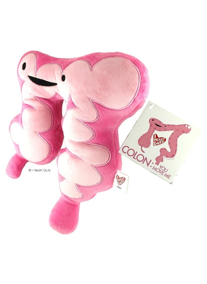 I Heart Guts Colon Plush  You Move Me  11 Colon Care Tips with Stuffed Toy