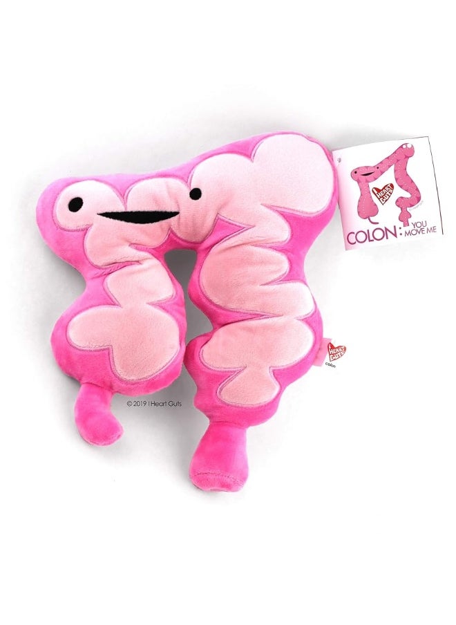 I Heart Guts Colon Plush  You Move Me  11 Colon Care Tips with Stuffed Toy