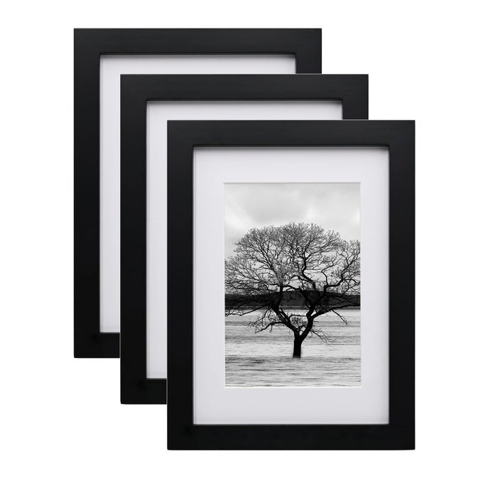 A5 FRAMEA5 PICTURE FRAME 100 SOLID WOOD MATTED FOR 6X4 A5 PHOTO FRAME WITH ACRYLIC148X21CM PICTURE FRAME FOR TABLETOP AND WALL MOUNTINGCERTIFICATE FRAME FOR PORTRAIT SET OF 3BLACK