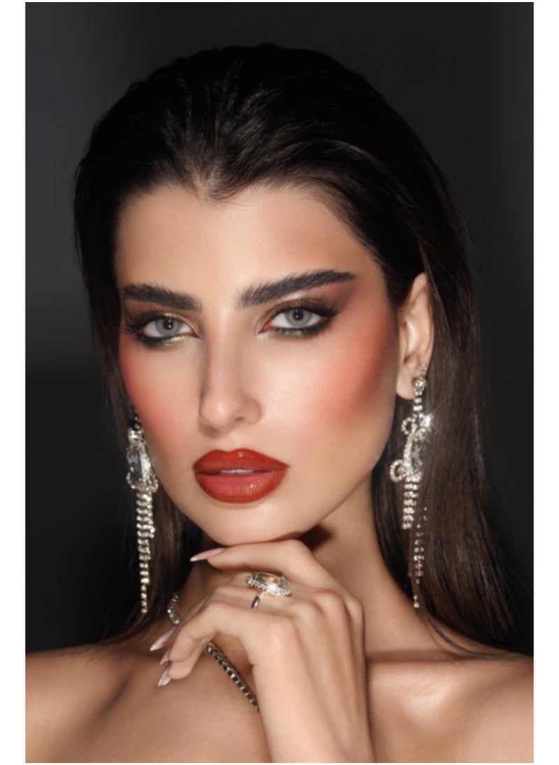 Dahab Platinum Rain 9 Months Disposable Colored Contact Lenses Unisex Cosmetic Contact Lenses  - Image 2