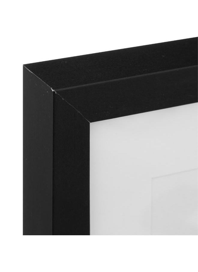 atmosphera 3-Picture Eva Wall Mounted Decorative Easy-Hanging Photo Frame Black 10 x 15cm 193154  - Image 2