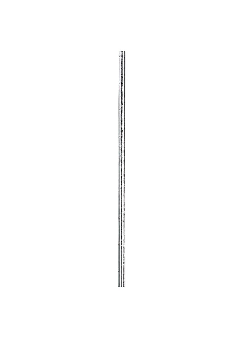 BOLAND Silver Wedding Paper Straws 20cm 20-Pack - Image 2