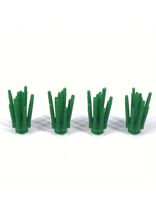 20Pcs Mini Building Block Set Green Grass Leaves Twigs DIY Garden Scene Toys - Image 4