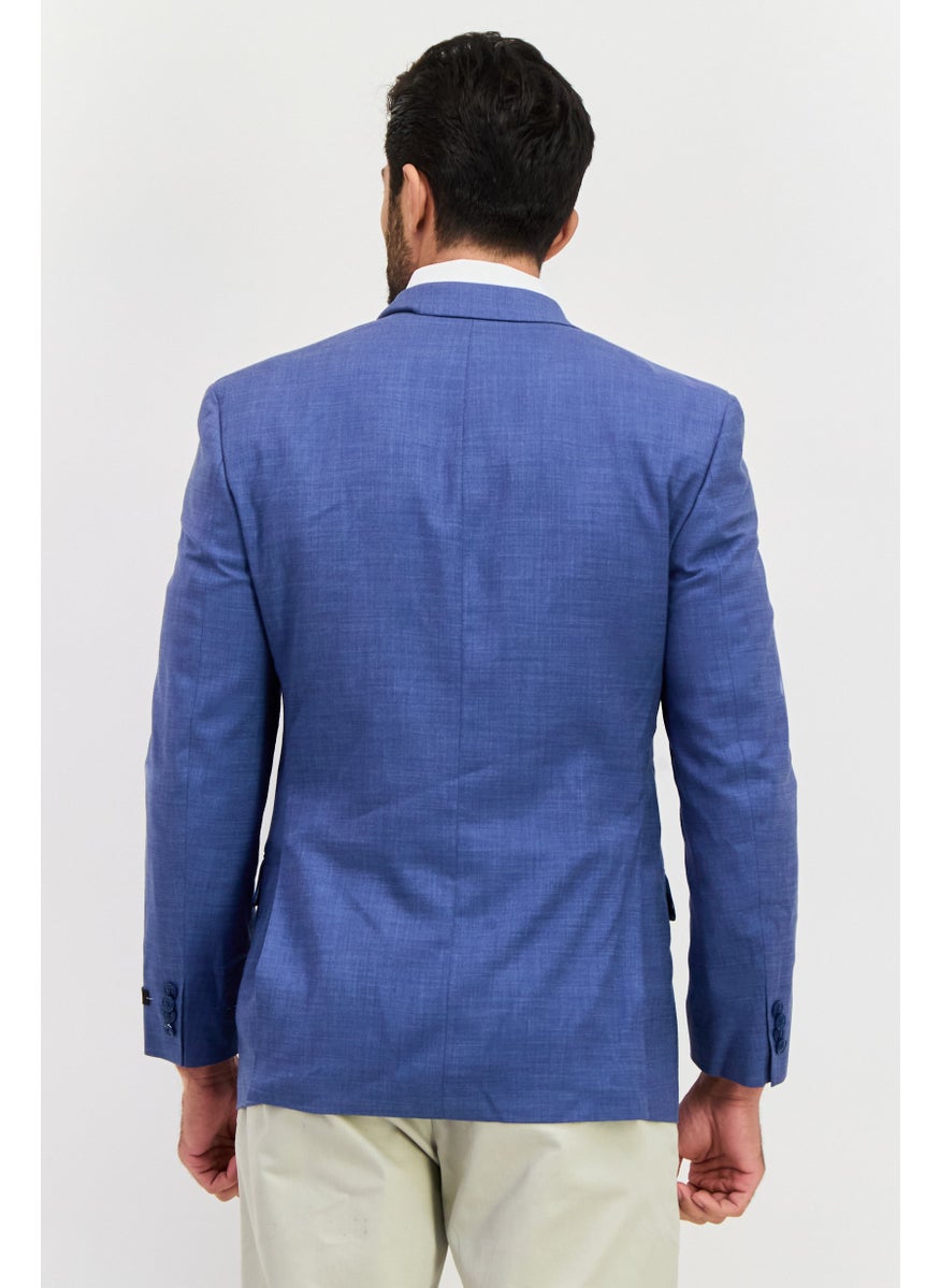 Men Classic Fit Solid Suit Jacket, Blue - pzsku/Z9169347ED173DFBDA74CZ/45/_/1738764384/739ac638-0255-44b6-a834-3012d6afe286