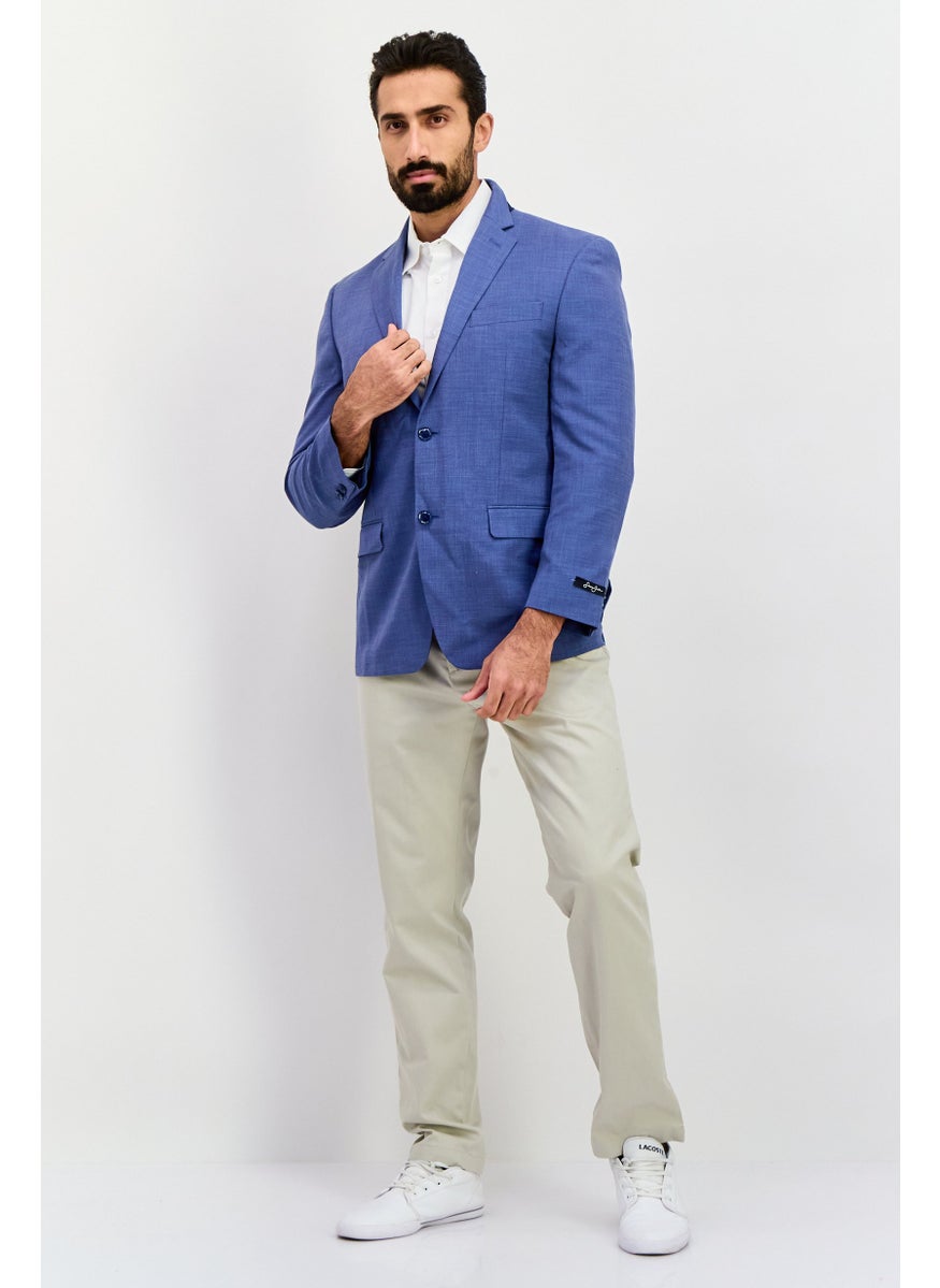 Men Classic Fit Solid Suit Jacket, Blue - pzsku/Z9169347ED173DFBDA74CZ/45/_/1739715537/1c93542d-27fe-4dff-b2f8-5682f17c8b9d