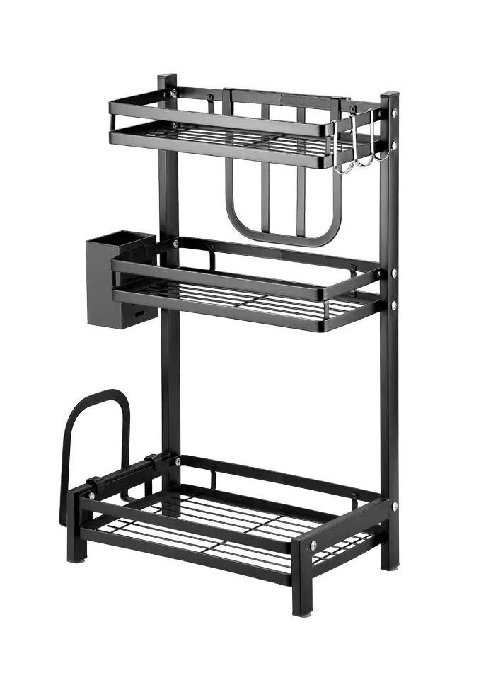 Easy to use collapsible canning rack 3 shelves