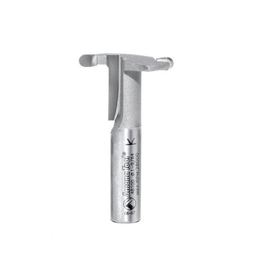 Amana Tool 48100 Carbide Tipped Hinge 1-1/8 D x 21/32 CH x 3/8 SHK Router Bit - Image 1