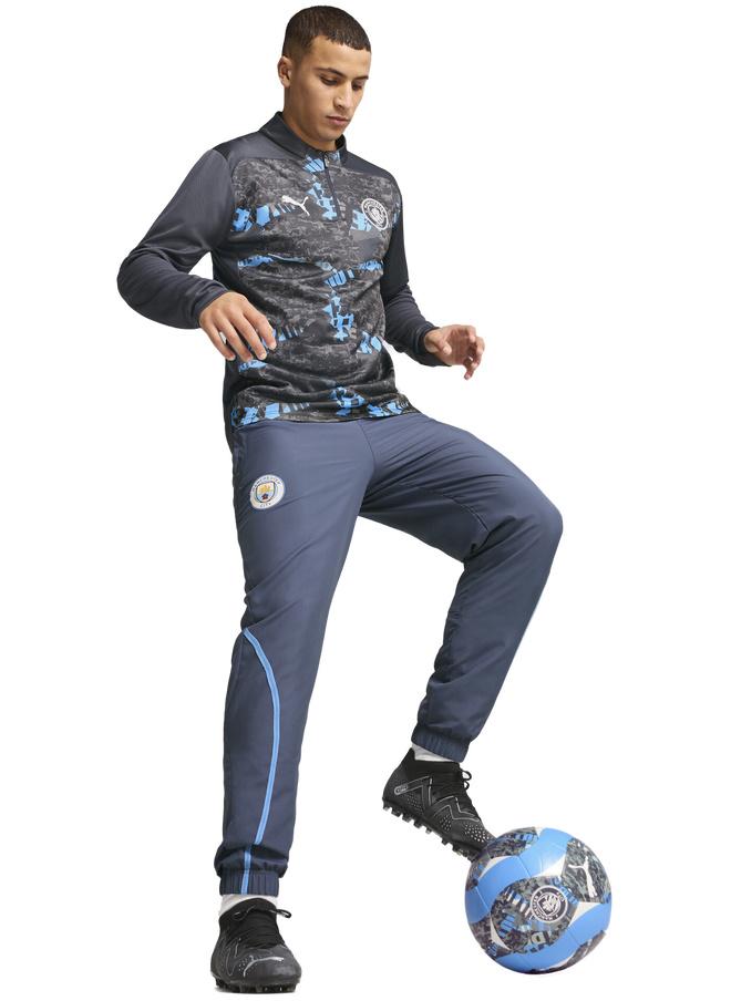 بوما تيشرت Manchester City Pre-match بسحاب قصير للغاية للرجال - Image 3