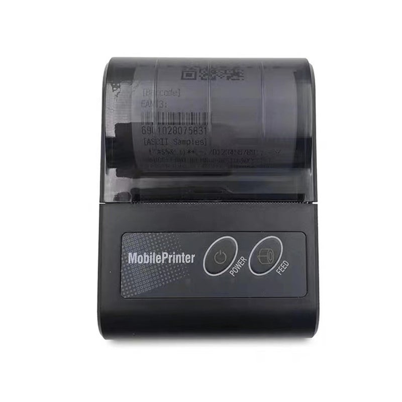 اطباعة الملصقات المحمولة بطاقة bluetooth طابعة الباركود الحرارية الطباعة عالية السرعة وواضحة التحكم عبر الهاتف الذكي متوافقة مع أجهزة آي أو إس وأندرويد والحاسوب - Image 1