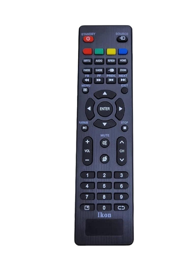 New Replacement Remote Control, Remote Control Fit, Universal Remote Control Compatible with IKON Smart LCD LED TV - Image 3