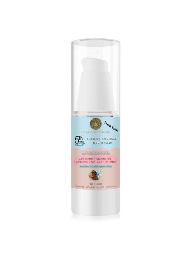 SolaceDeArtisan 5In1 Advance Anti Ageing & Lightening Under Eye Cream 30G 100% Natural & Chemical Free - Image 1
