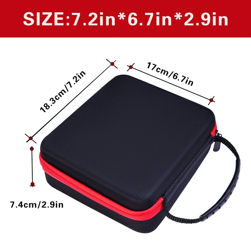 Black Hard Shell Battery Storage Case Holds 64 AA 80 Or 110 AAA - Image 3