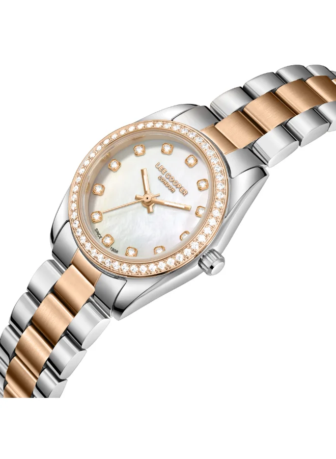 لي كوبر Women's Metal Analog Watch LC08155.520 - 26 mm