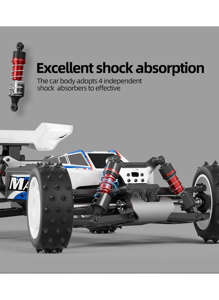 Harvestoy - 1:16 Fast RC Buggy with Sand Tires, 40 KM/H High Speed RC Racing Car, 4X4 Off Road Remote Control Car, Remote Control Toy for desert and sand field - Image 1