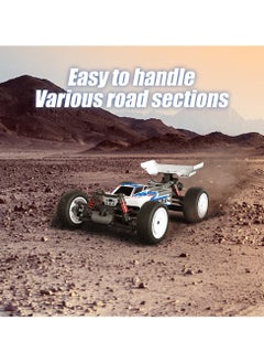 Harvestoy 1:16 Fast RC Buggy with Sand Tires, 40 KM/H High Speed RC Racing Car, 4X4 Off Road Remote Control Car, Remote Control Toy for desert and sand field  - Image 3