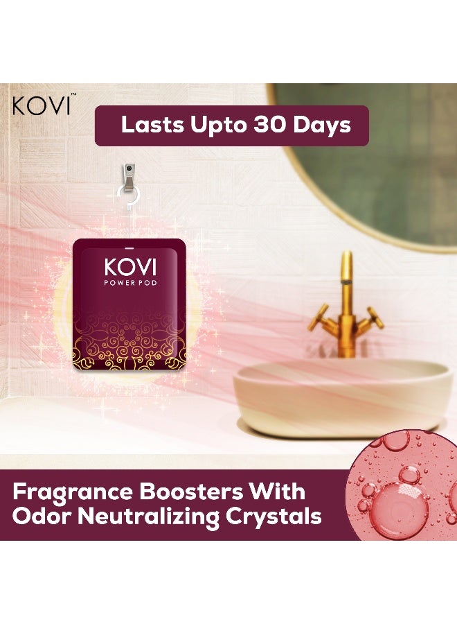 Kovi بود عطر الهواء لقوة الحمام والسيارة، عود حنين، معزّز بالزيوت الأساسية، روائح تدوم طويلاً، 10 جرام - Image 3