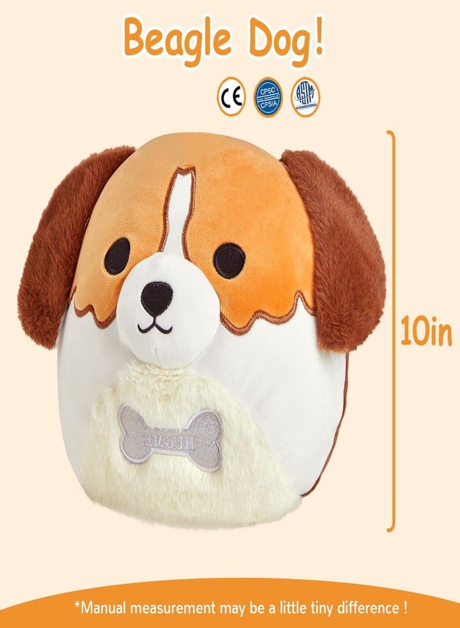CozyWorld 10" Beagle Dog Plush Stuffed Animals Plushie Original Cute Soft Squishy Puppy Pillow Holiday Birthday Gift for Boys Girls Kids - Image 2