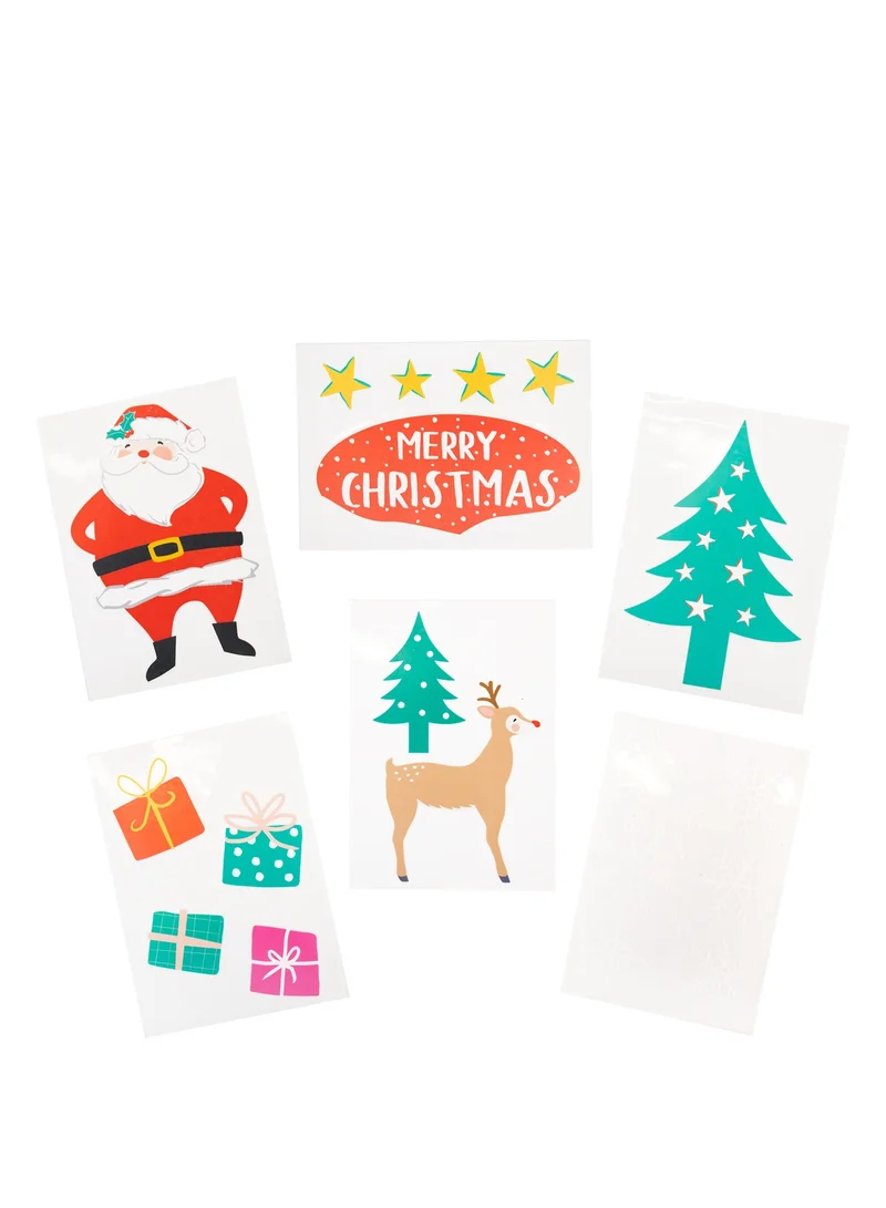 Talking Tables Craft With Santa, Window Clings