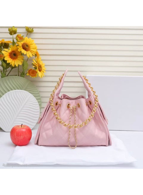 C & C Bucket Bag cross bag Lambskin Leather Material