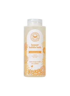 The Honest Company Perfectly Gentle Sweet Orange Vanilla Bubble Bath With Naturally Derived Botanicals, Orange Vanilla, 12 Fluid Ounce 