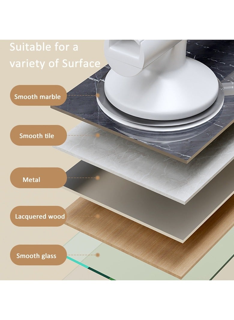 عام مقابض يدوية للحمام، درابزين، مراحيض لكبار السن، مقابض أمان غير قابلة للانزلاق، مراحيض منزلية لكبار السن، مقابض شفط غير مثقوبة. - Image 3