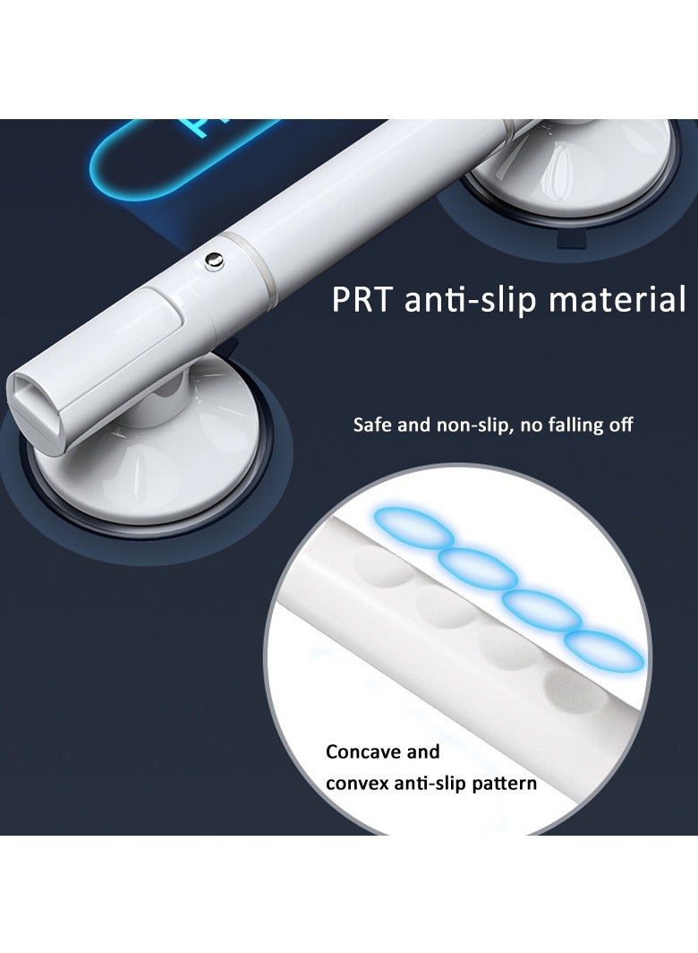 عام مقابض يدوية للحمام، درابزين، مراحيض لكبار السن، مقابض أمان غير قابلة للانزلاق، مراحيض منزلية لكبار السن، مقابض شفط غير مثقوبة. - Image 5