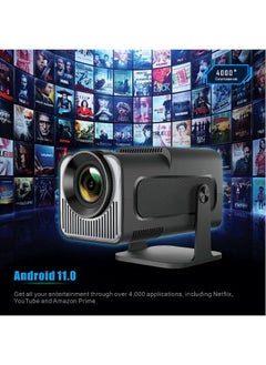 AL RAID Portable HD Projector Support 4K Smart Projector with 5G Dual band Wifi and Bluetooth 5.0 Mobile Home Theater Compatible With Android, iOS, Windows, TV Stick, HDMI, USB  - Image 5