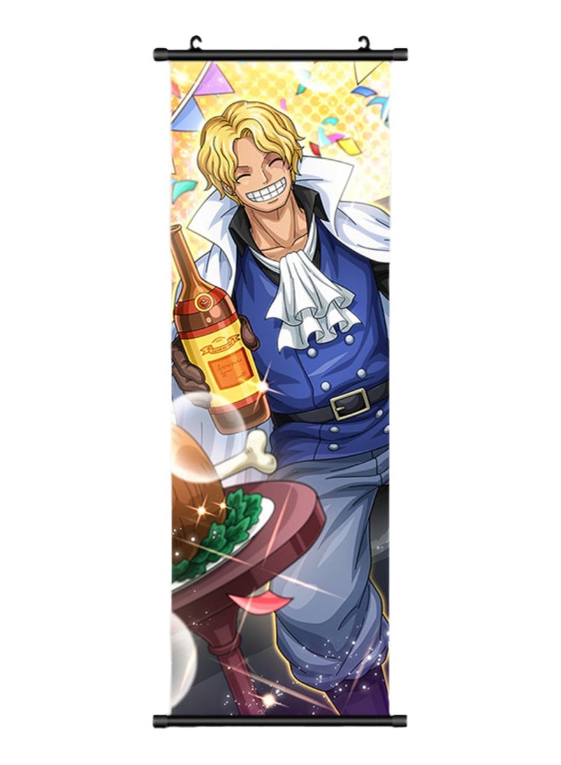 One Piece Anime Poster Wall Scroll JPN Version Anime Artwork Hanging Scroll Suitable for Home Decoration Party Decoration (90cm x 30cm HZW-16) - Image 1