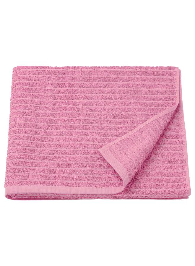 erorex Bath towel, pink, 70x140 cm - Image 1