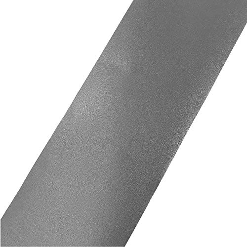 YIJA Self Adhesive Dark Gray Matte Wallpaper Border Stick Waterproof Wall Border Easy to Apply Kitchen Bathroom Tiles Sticker 4.2x393 inch - Image 3
