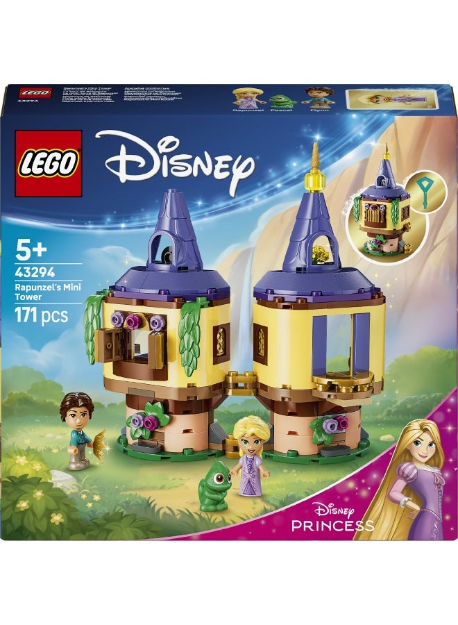 LEGO Disney Princess Rapunzel’s Mini Tower 43294 Building Toy Set (458 Pieces) - Image 2