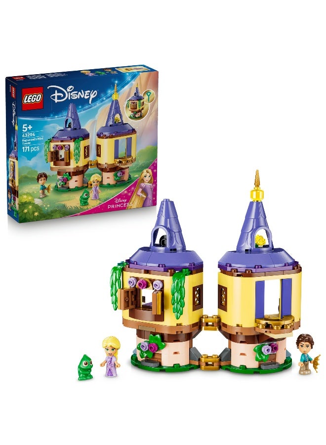 LEGO Disney Princess Rapunzel’s Mini Tower 43294 Building Toy Set (458 Pieces) - Image 1