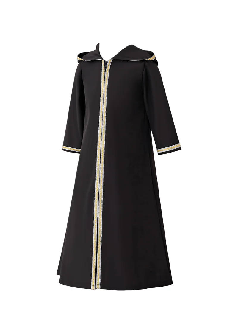 دىدانيالا D'Daniela Midnight Grace Abaya Dress - Multicolor