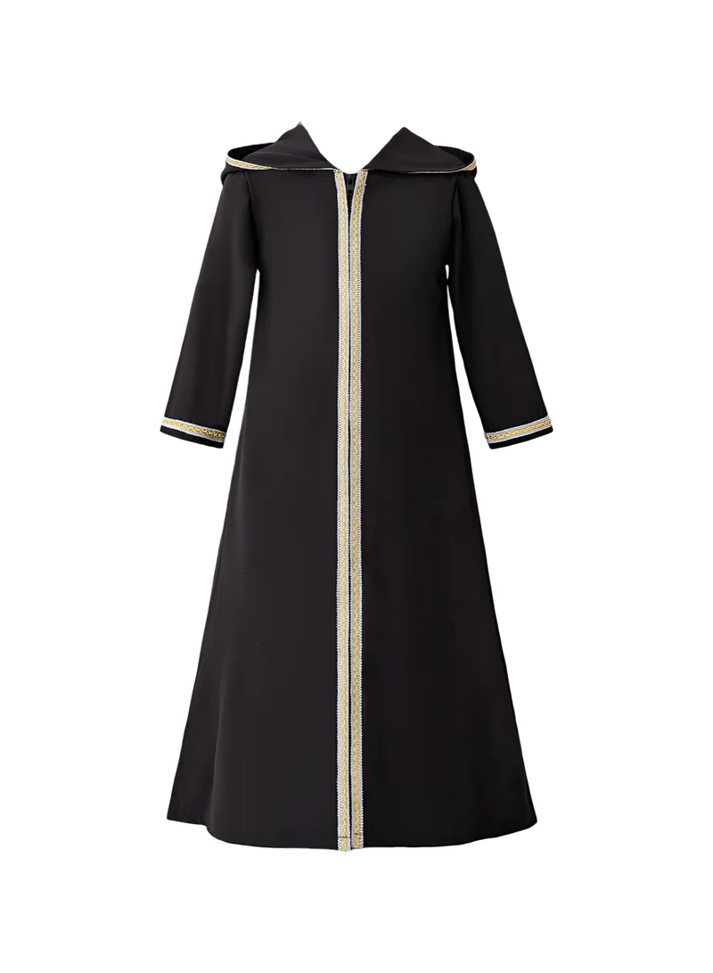 دىدانيالا D'Daniela Midnight Grace Abaya Dress - Multicolor