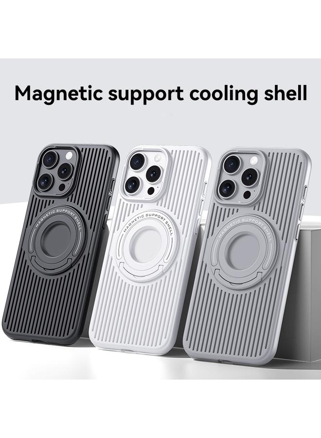 S-TOP Case For iPhone 16 Cooling MagSafe Magnetic Phone Case with Trolley Bracket - Image 2