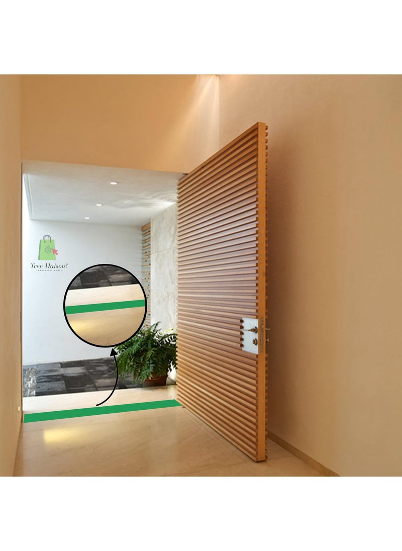 TREEMAISON TREEMAISON Vastu Green Tape | Size - 1 Inch (24 mm) Approx | Length- 20 Meter (Approx) | Vastu Tape Remedy for Toilet | Vastu Tape for Main Door Entrance | Tape Remedy | Pack of 1  - Image 4