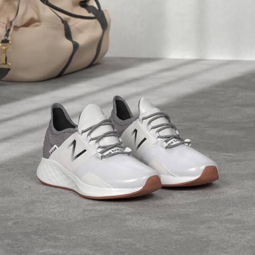 New Balance Womens Casual Sneaker, Nb White/Black, 6.5 US - Image 2