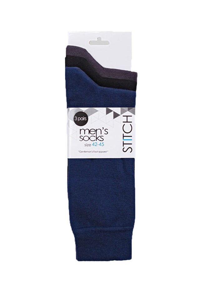 STITCH - STITCH Men's  Pack of 3 Classic Casual Socks - Image 1